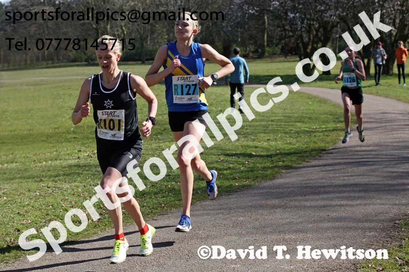 Senior womens Northern 6 Stage Road Relay Champs., Birkenhead Park. Photo: David T. Hewitson/Sports for All Pics